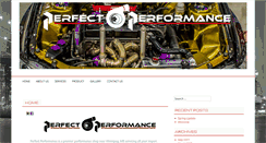 Desktop Screenshot of perfectperformance.com